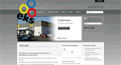Desktop Screenshot of eks.fr