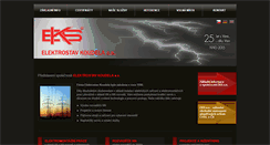 Desktop Screenshot of eks.cz